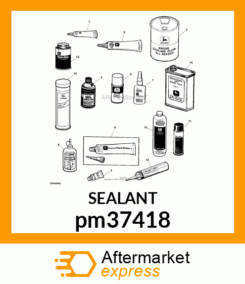 THREAD LOCKER 242 6 ML TUBE pm37418