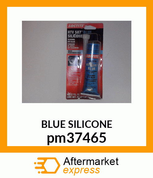 RTV 587 BLUE SILICONE 80 ML TUBE pm37465