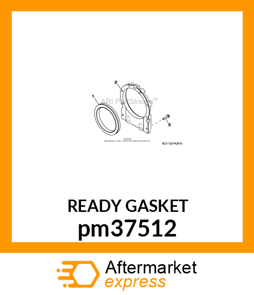 READY GASKET CARTRIDGE 5 OZ. pm37512