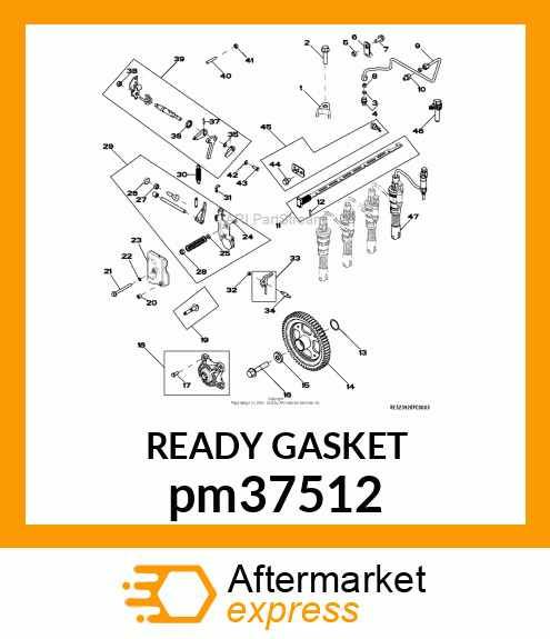 READY GASKET CARTRIDGE 5 OZ. pm37512