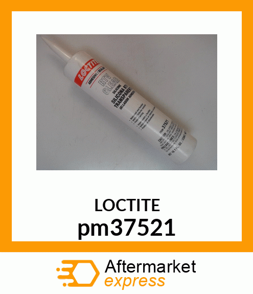 RTV CLEAR SILICONE 300 ML CARTRIDGE pm37521