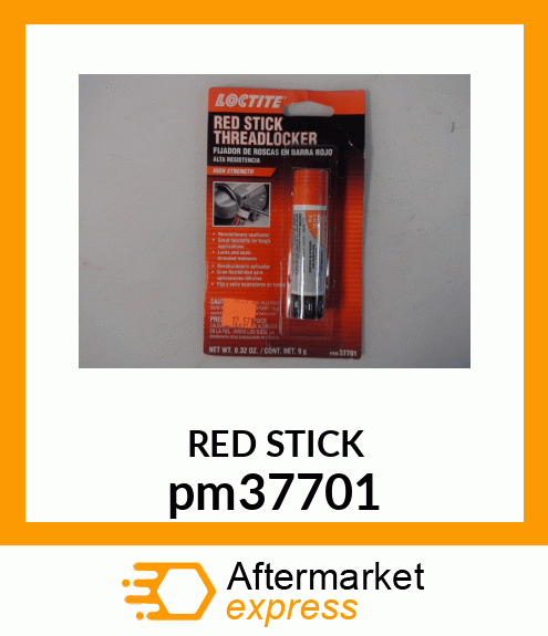 RED STICK THREADLOCKER (9 GM) pm37701