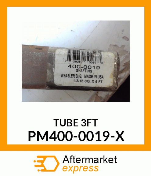 TUBE_3FT PM400-0019-X