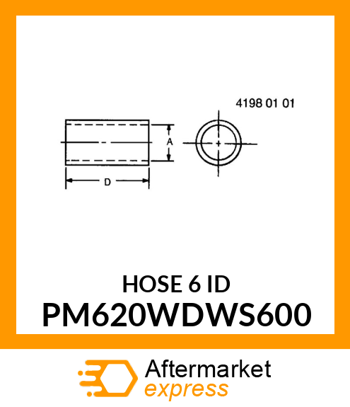 GENERAL DUTY DUCTING HOSE 6" JDS205 PM620WDWS600