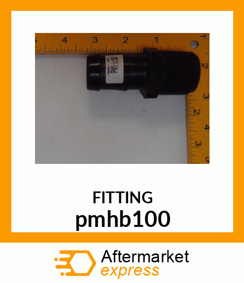 HOSE, BARB, POLY, 1 X 1" NPT pmhb100