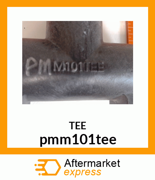 1" LONG MANIFOLD TEE pmm101tee