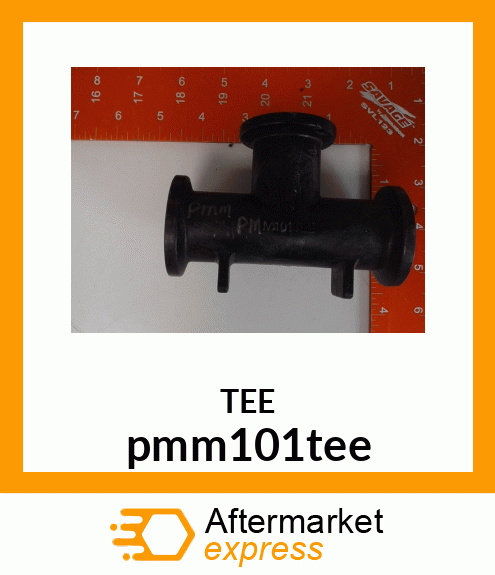 1" LONG MANIFOLD TEE pmm101tee