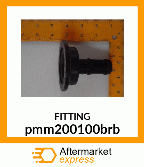 2" FLANGE X 1" BARB pmm200100brb