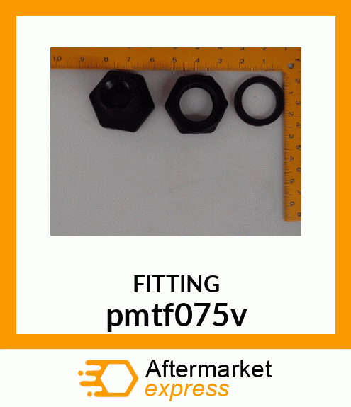 3/4" POLY BULKHEAD FTNG pmtf075v