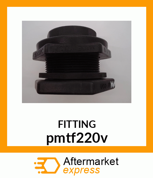 2" POLY BULKHEAD FTNG pmtf220v