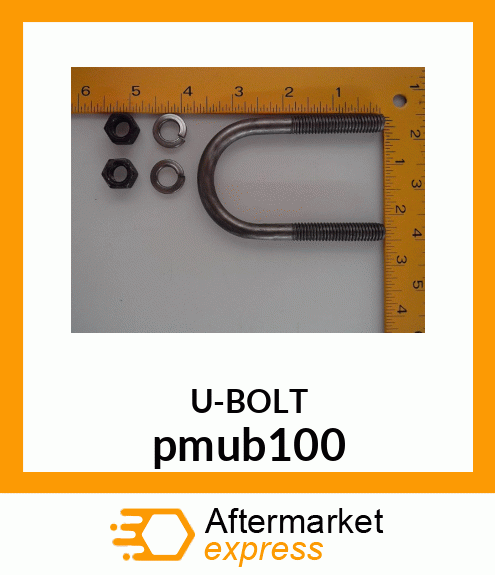 100 SERIES MOUNTING "U" BOLT pmub100