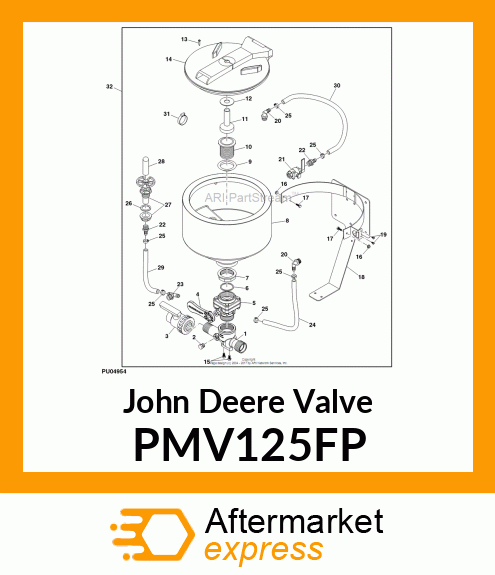 VALVE, POLY, 1.25", FULL PORT PMV125FP