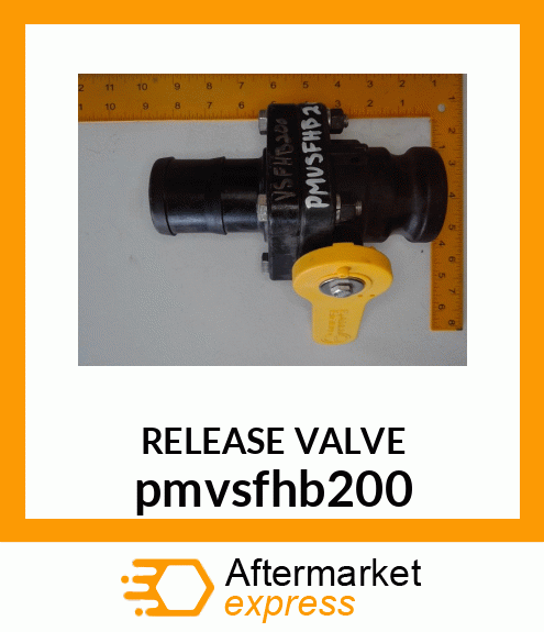 2" SHORT VALVE HOSE BARB pmvsfhb200