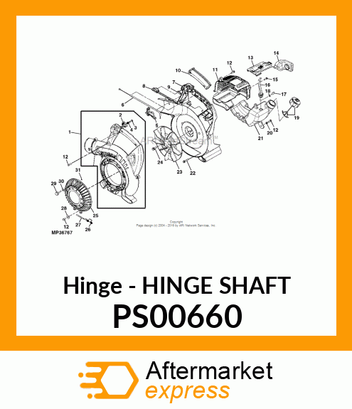 Hinge PS00660