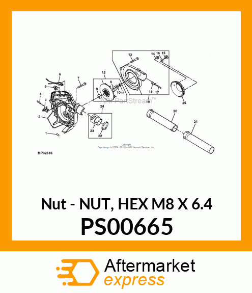 5PK Nut PS00665