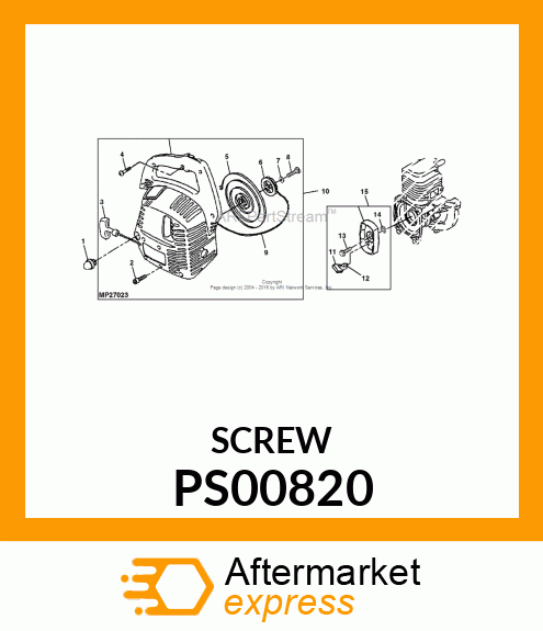 Screw With Washer PS00820
