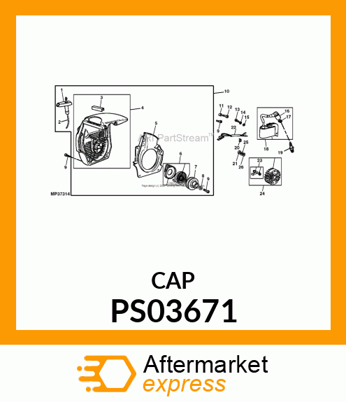 Exhaust Cap PS03671