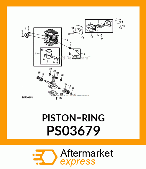 Piston Ring PS03679