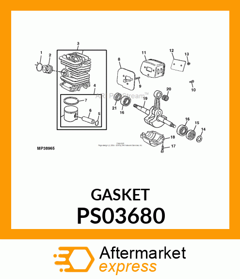 Gasket PS03680