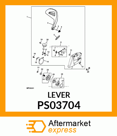 Lever PS03704