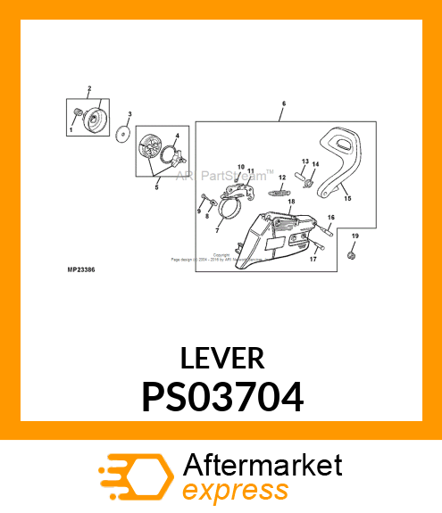 Lever PS03704