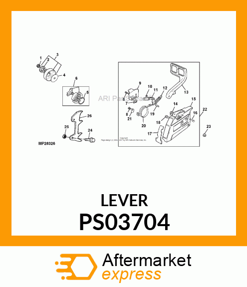 Lever PS03704