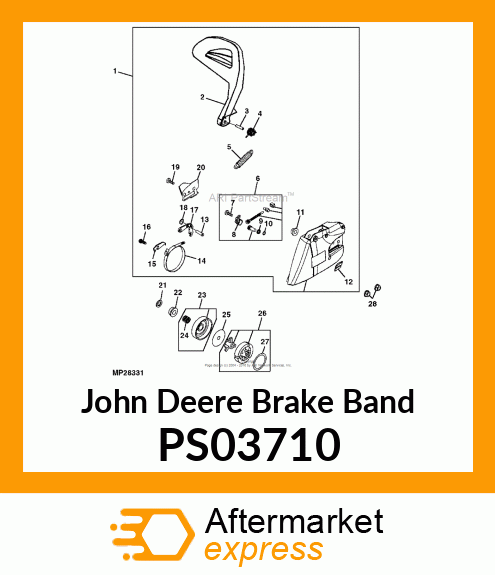 Brake Band PS03710