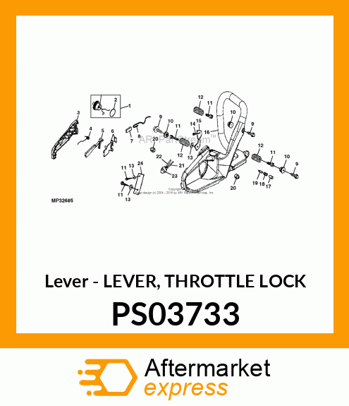 Lever PS03733