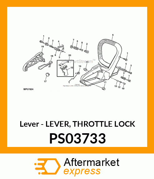 Lever PS03733