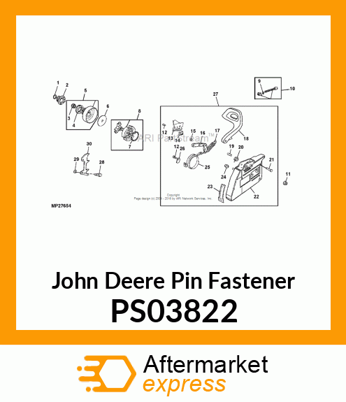 Pin Fastener PS03822