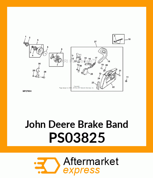 Brake Band PS03825