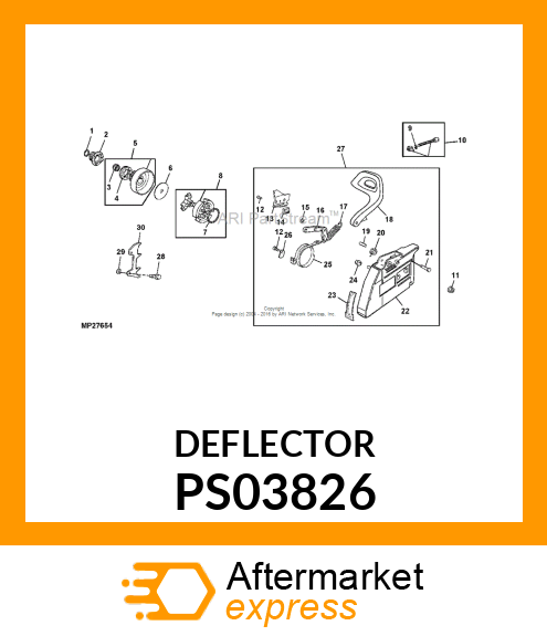 Deflector PS03826