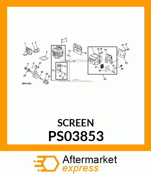 Spark Arrestor Kit PS03853