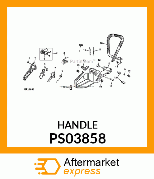 Handle PS03858