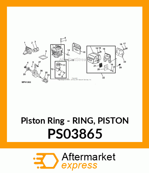 Piston Ring PS03865