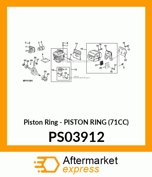 Piston Ring PS03912