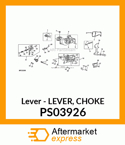 Lever PS03926