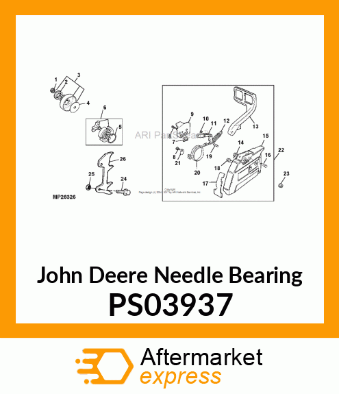 Needle Bearing PS03937