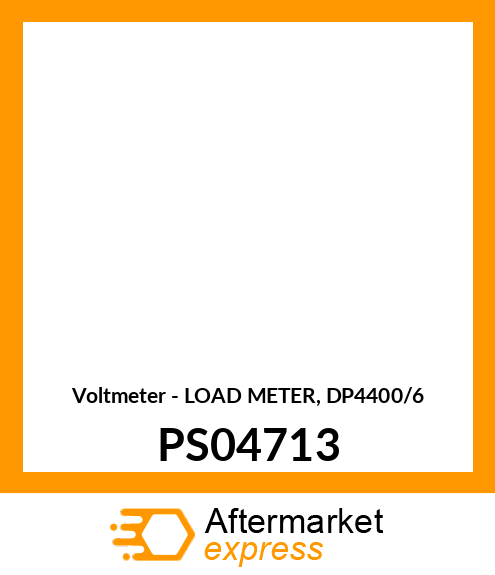 Voltmeter - LOAD METER, DP4400/6 PS04713