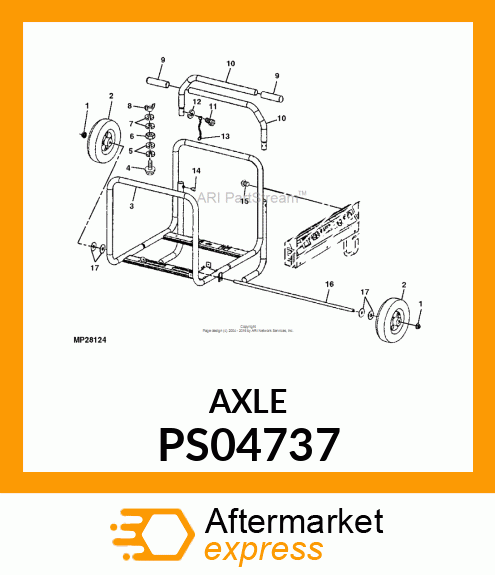 Axle PS04737