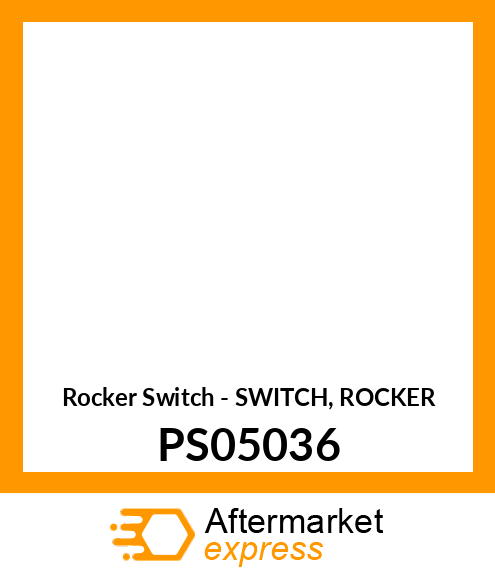 Rocker Switch - SWITCH, ROCKER PS05036