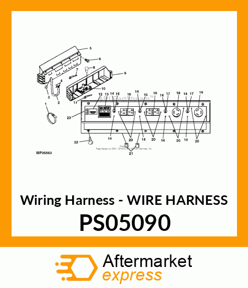 Wiring Harness - WIRE HARNESS PS05090