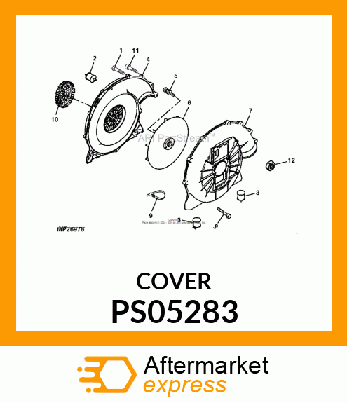 FAN COVER PS05283