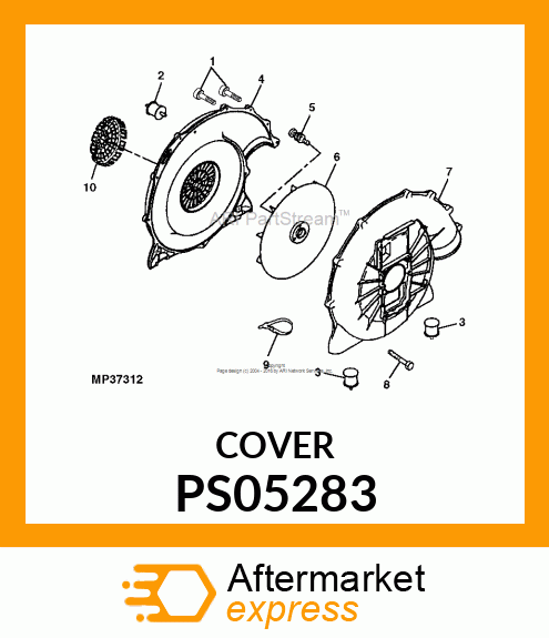 FAN COVER PS05283