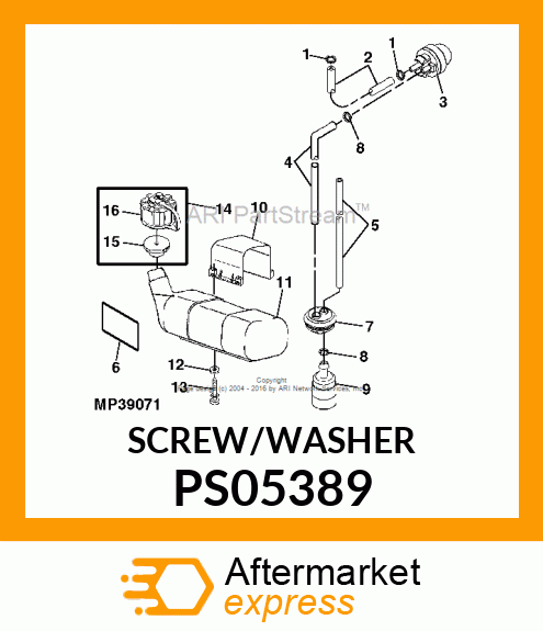 Screw with Washer PS05389