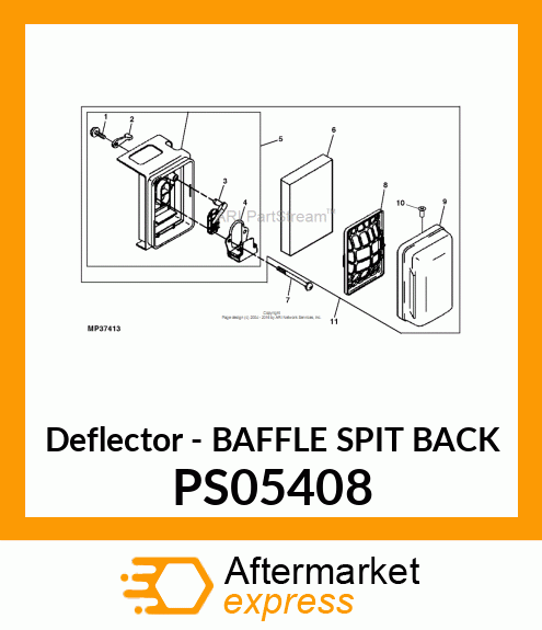 Deflector PS05408