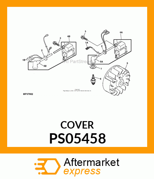 Spare part PS05458 + Flywheel