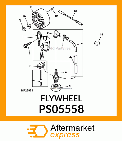 Flywheel PS05558