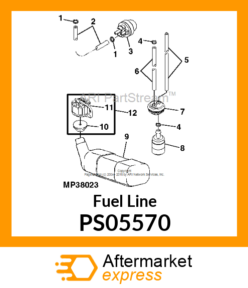 Fuel Line PS05570