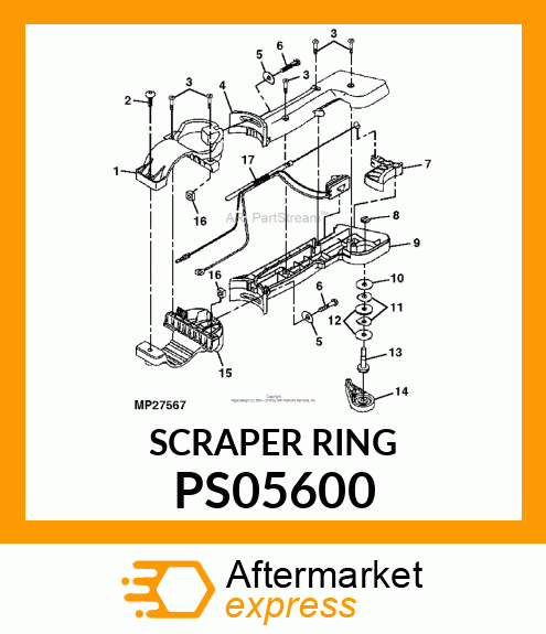 2PK Scraper Ring PS05600